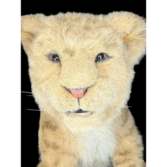 Realistic Robotic Sound Interactive Play Lion Tiger Leopard Chita Plush Pet Toy - Picture 10 of 16